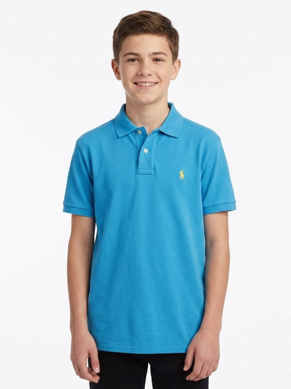 Polo Ralph Lauren Teen Youth Boy 18/20 Vibrant Blue Preppy Golf Shirt XL